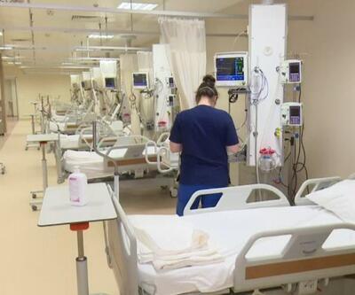 Hastanede 535 adet hasta yatağı bulunuyor