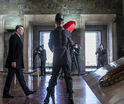 Milli Eğitim Bakanı Ziya Selçuk, Anıtkabir'i ziyaret etti