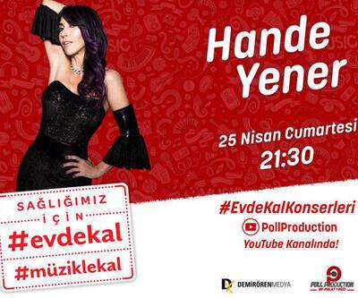 Sahne Şovları ve Danslarıyla Hande Yener’den Konser Şöleni