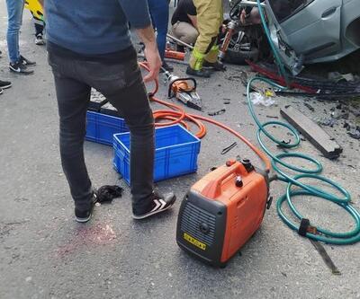 Giresun’da iki otomobil çarpıştı: 6 yaralı