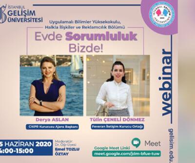 İstanbul Gelişim Üniversitesi öğrencilerinden webinar ‘‘sosyal izolasyon döneminde evde kadının rolü ve iş yaşamına etkisi’’
