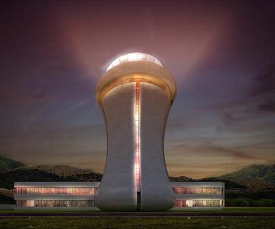 Rize-Artvin Havalimanı'nın kulesi 'çay bardağı' şeklinde olacak