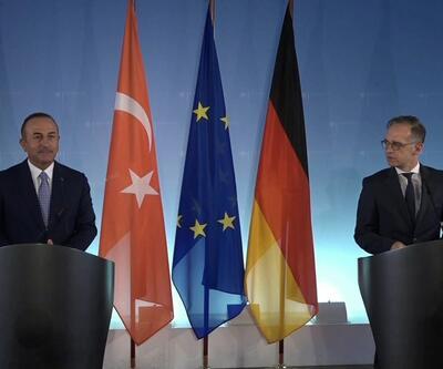 Son dakika... Bakan Çavuşoğlu ve Almanya Dışişleri Bakanı Maas'tan önemli açıklamalar | Video