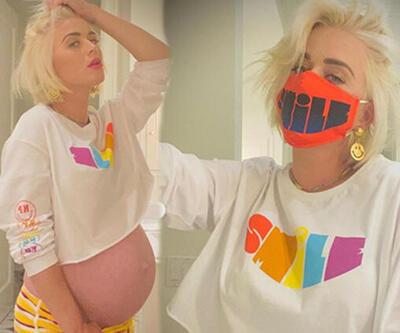 Katy Perry'den hamilelik pozları