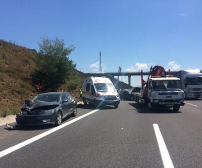 Son dakika... YSS Köprüsü'nde kaza: 1 ölü, 4 yaralı