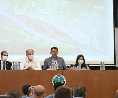 Çevre ve Şehircilik Bakanı Kurum, "Yeni Dereli Projesi"ni tanıttı