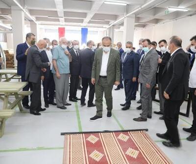 Harmancık'ta Kent Mobilyaları Üretim Tesisi açıldı