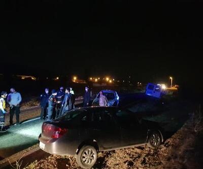 Domaniç’te 3 araç kaza yaptı: 1 yaralı