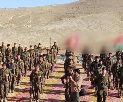Son dakika... Terör örgütü PKK'nın Sincar'daki kampları görüntülendi | Video