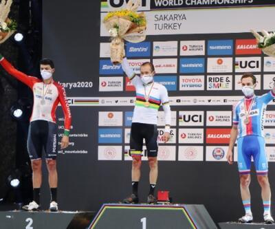 2020 Dünya Dağ Bisikleti Maraton Şampiyonası'nda ödüller verildi