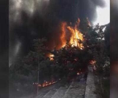 Son dakika.. Ataköy'de korkutan yangın