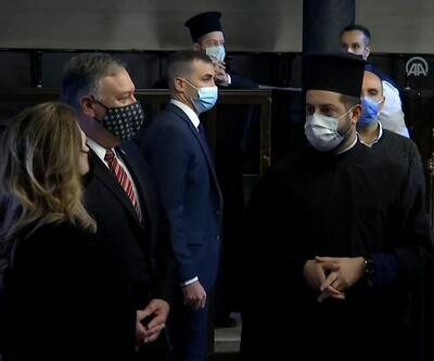 ABD Dışişleri Bakanı Pompeo'dan Fener Rum Ortodoks Patrikhanesi'ne ziyaret | Video