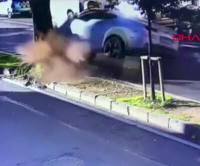 Enes Batur Etiler'de aracıyla takla attı | Video