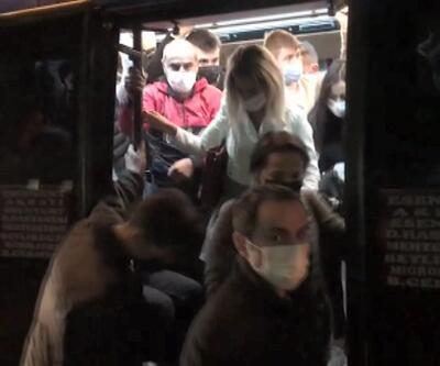 Esenyurt'ta bir minibüsten 41 yolcu çıktı | Video