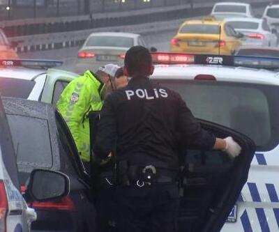 Polisten kaçan şüpheliler Haliç Köprüsü'nde yakalandı