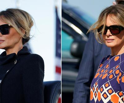 Melania Trump'ın tercihi ABD'de gündem oldu: Kıyafetiyle mesaj mı verdi?