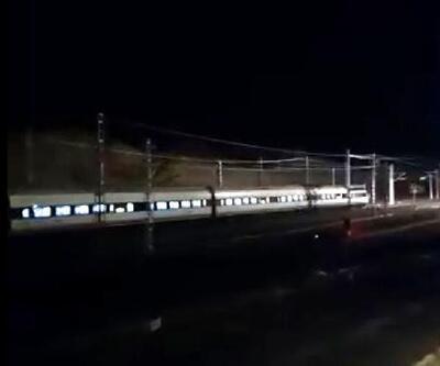 Yüksek Hızlı Tren ön test için Sivas'ta