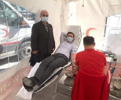 Kaymakam Kaya'dan Kızılay'ın kan bağışı kampanyasına destek