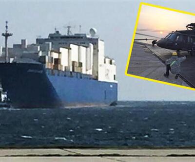 Dedeağaç’ta ABD gemisi yanaştı, helikopterler indi