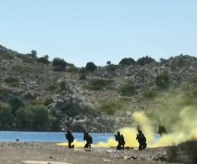 Yunanistan'dan 'gayri askeri' statüdeki Sakız Adası'nda tatbikat