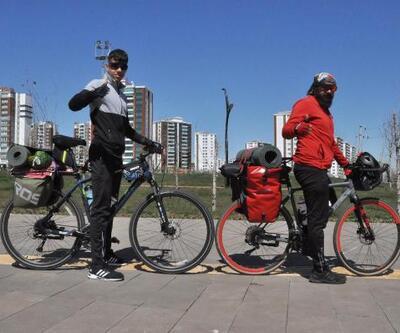 Diyarbakırlı 2 arkadaş, bisikletle Türkiye turuna çıktı