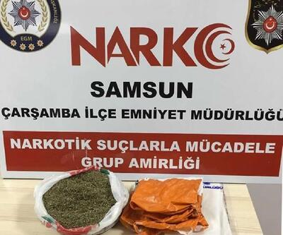Samsun'da uyuşturucu operasyonu: 2 gözaltı