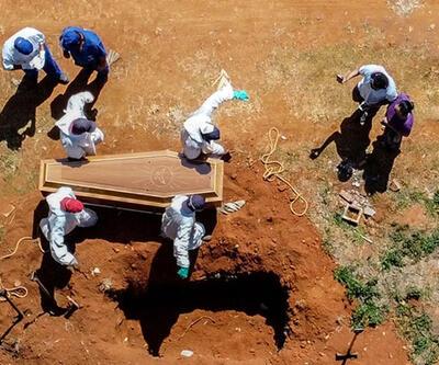 Brezilya'da son 24 saatte 3 bin 829 kişi Kovid-19 nedeniyle hayatını kaybetti