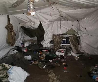 'Pençe' operasyonlarında PKK'lıların kullandığı 14 odalı mağara tespit edildi