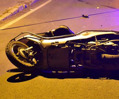 Direksiyon hakimiyetini kaybeden üniversite öğrencisi moto kurye hayatını kaybetti