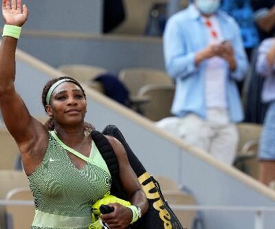 Serena Williams Fransa Açık'a veda etti