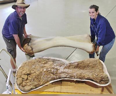 Dünyanın en büyük dinozorlarından biri keşfedildi	