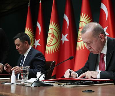 Türkiye ile Kırgızistan arasında 7 anlaşma imzalandı