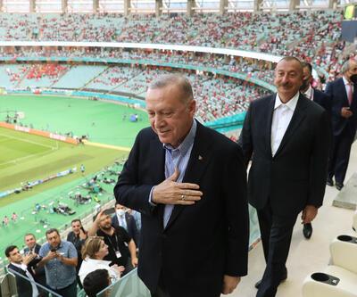 Cumhurbaşkanı Erdoğan Türkiye-Galler maçını izledi