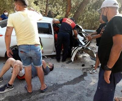 Fethiye'de 8 kişinin yaralandığı kazada 2 kişi taburcu oldu