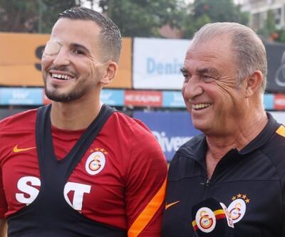 Galatasaray'da Omar Elabdellaoui sevinci