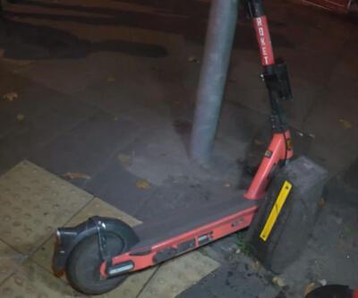 Çöp kamyonunun altında kalan işitme engelli scooter sürücü öldü