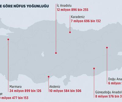 İçişleri Türkiye'nin nüfus haritasını çıkardı