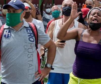 ABD'den Küba'daki göstericilere destek