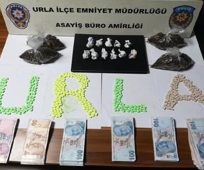 Urla'da uyuşturucu operasyonu: 2 gözaltı