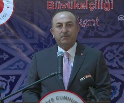Çavuşoğlu Taşkent'teki 15 Temmuz anmasında konuştu