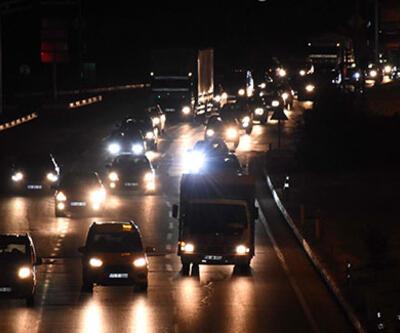"Kilit Kavşak'ta bayram öncesi trafik yoğunluğu başladı