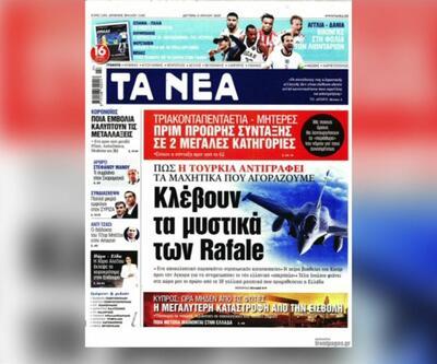Yunan basınında Türkiye manşetleri