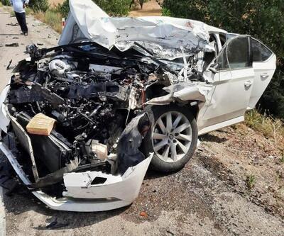 Şarkikaraağaç'ta kaza: 4 yaralı