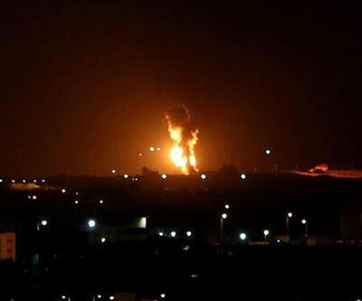 İsrail savaş uçakları Gazze'ye saldırı düzenledi