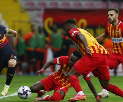 Kayserispor ilk kez Galatasaray'a 3 gol attı