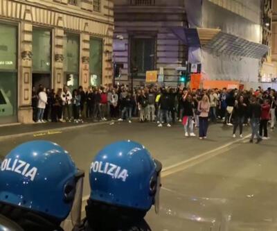 İtalya'da protestocular polisle çatıştı