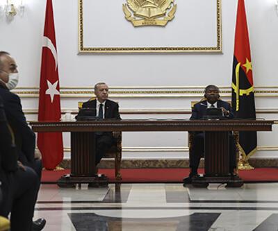 Cumhurbaşkanı Erdoğan ve Lourenço'dan ortak basın toplantısı