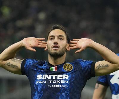 Hakan Çalhanoğlu'nun golü Inter'e yetmedi