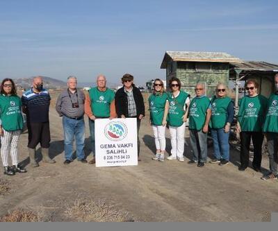 GEMA Vakfı üyeleri Gediz Havzası'nı tarayıp nehirdeki kirliliği fotoğrafladı