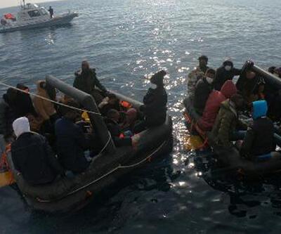 Ayvalık açıklarında 31 kaçak göçmen kurtarıldı